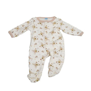 8pcs Matching Combo Set, Teddy Bear, Brown - 6 - 9 months Baby Gifting