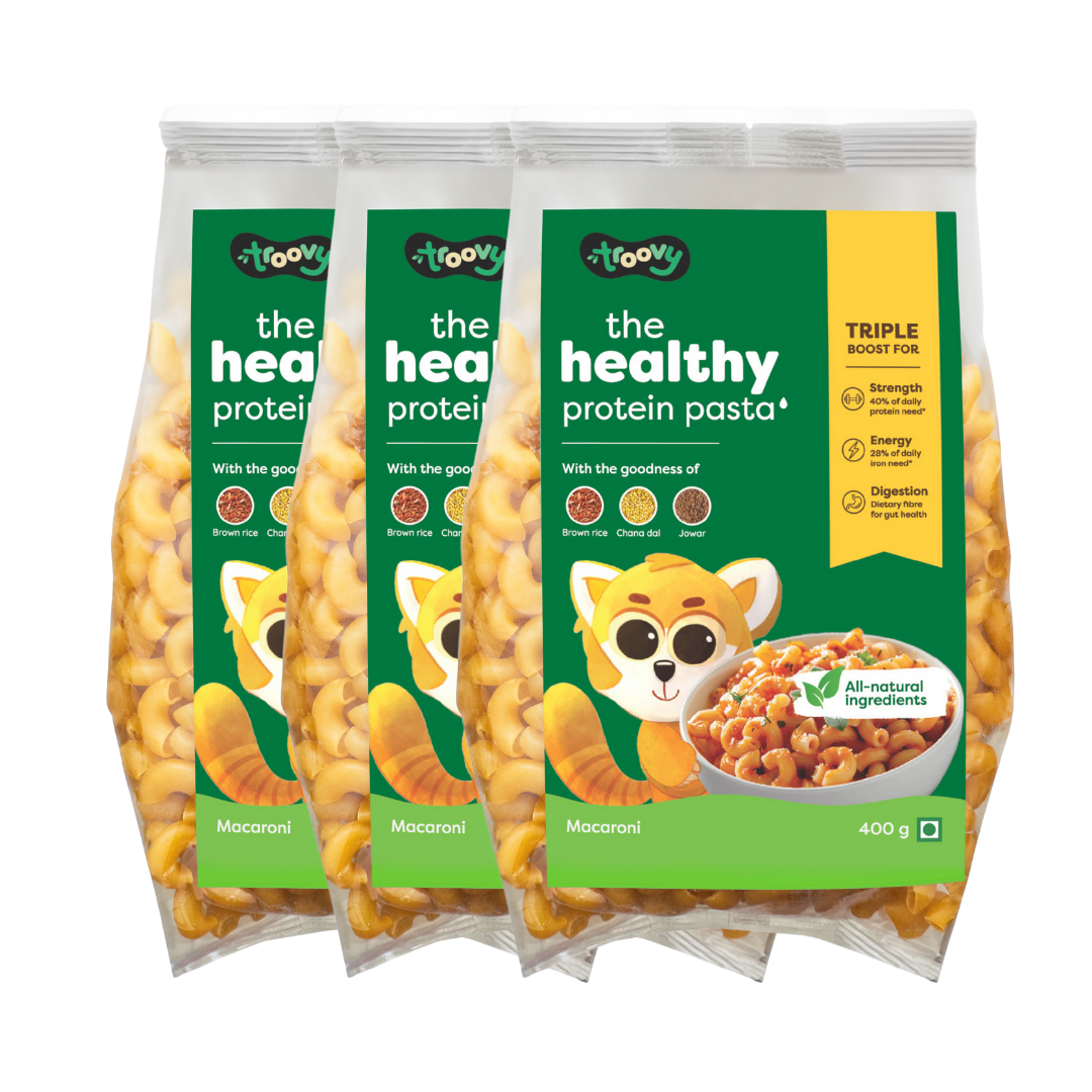 Troovy The Healthy Protein Macaroni Pasta (Pack of 2)