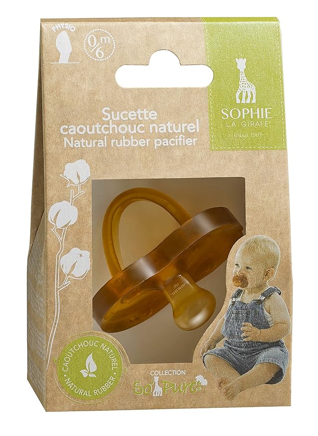 Sophie la Giraffe So’pure Natural rubber pacifier Size 2