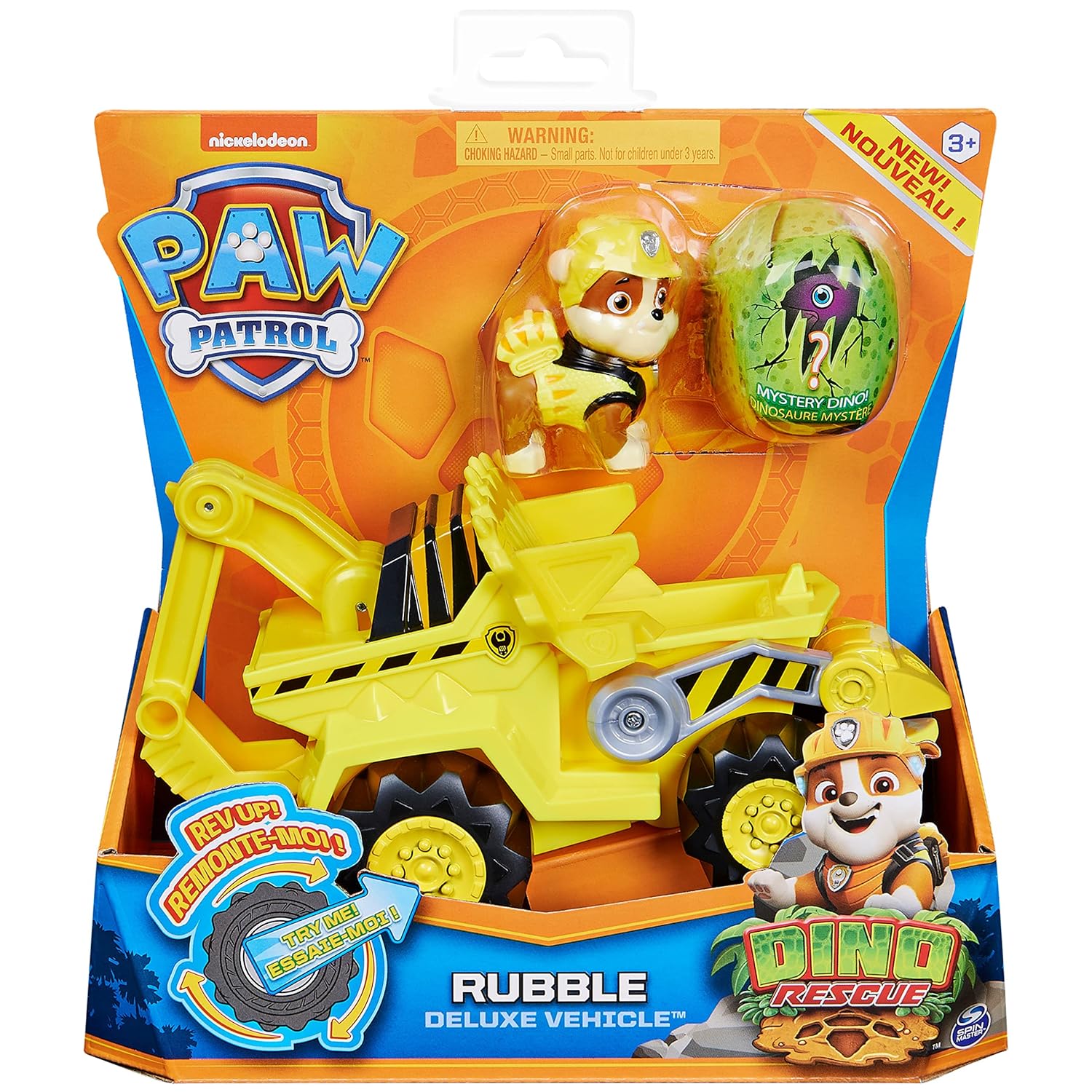 Paw Patrol Dino Rescue Rubble’s Deluxe Rev