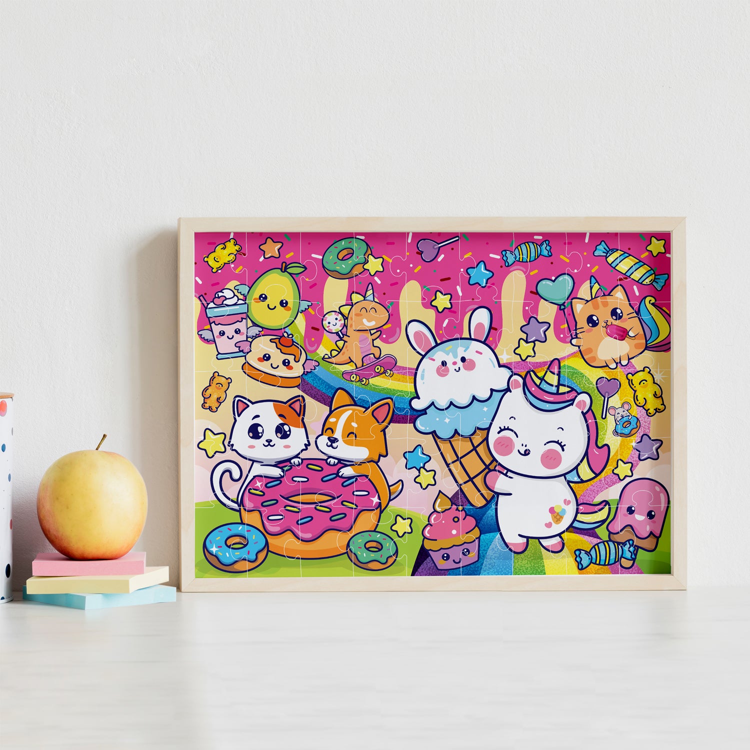 Parragon Publishing Junior Jigsaw Carry & Play Sweet Kawaii | Jigsaw Puzzle