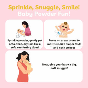 Earthbaby Talc Free Baby Powder, Goodness of Tapioca, Kaolin Clay, Chamomile, Jojoba, Coconut and Olive Oil, Certified 100% Natural origin (150 g) - Baby Skin Care