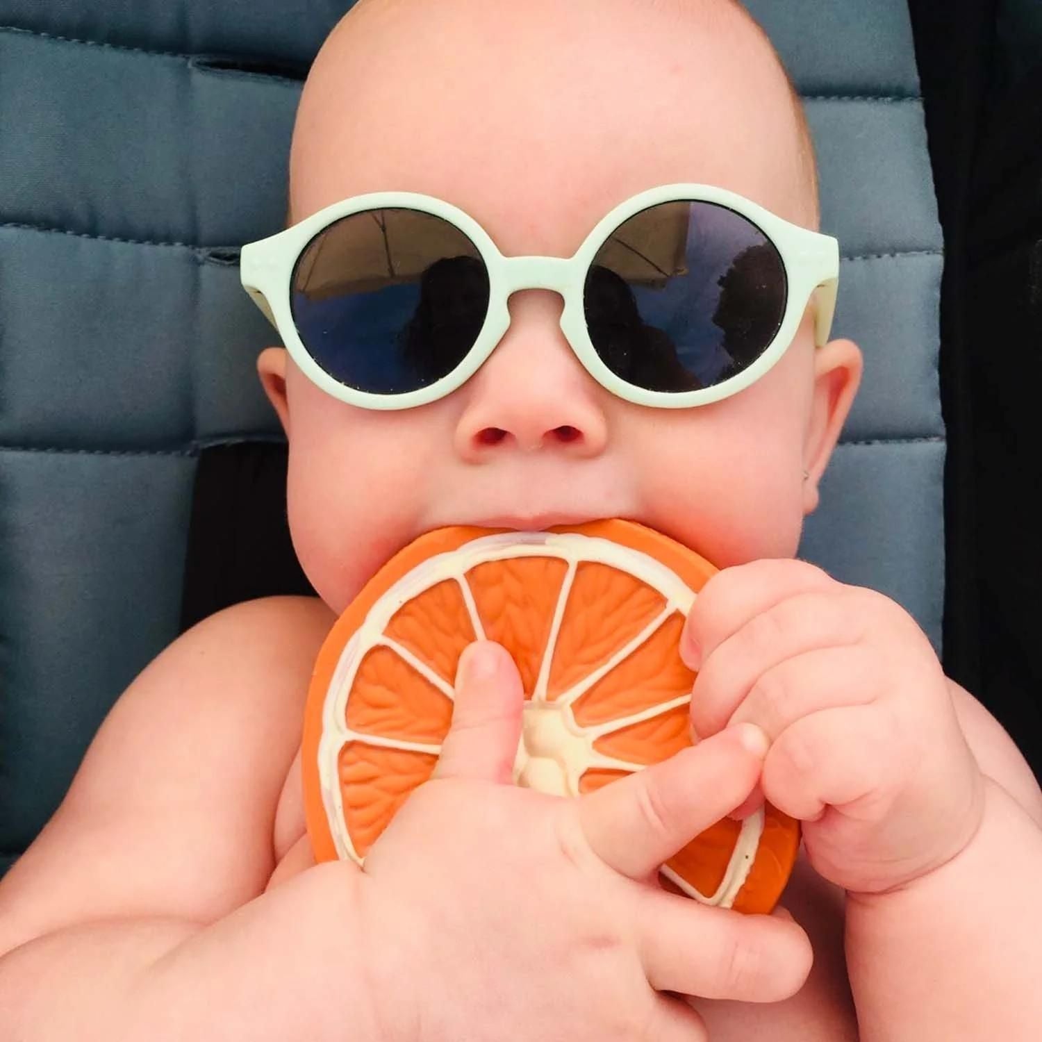 Oli & Carol Clementino The Orange Natural Rubber Teether