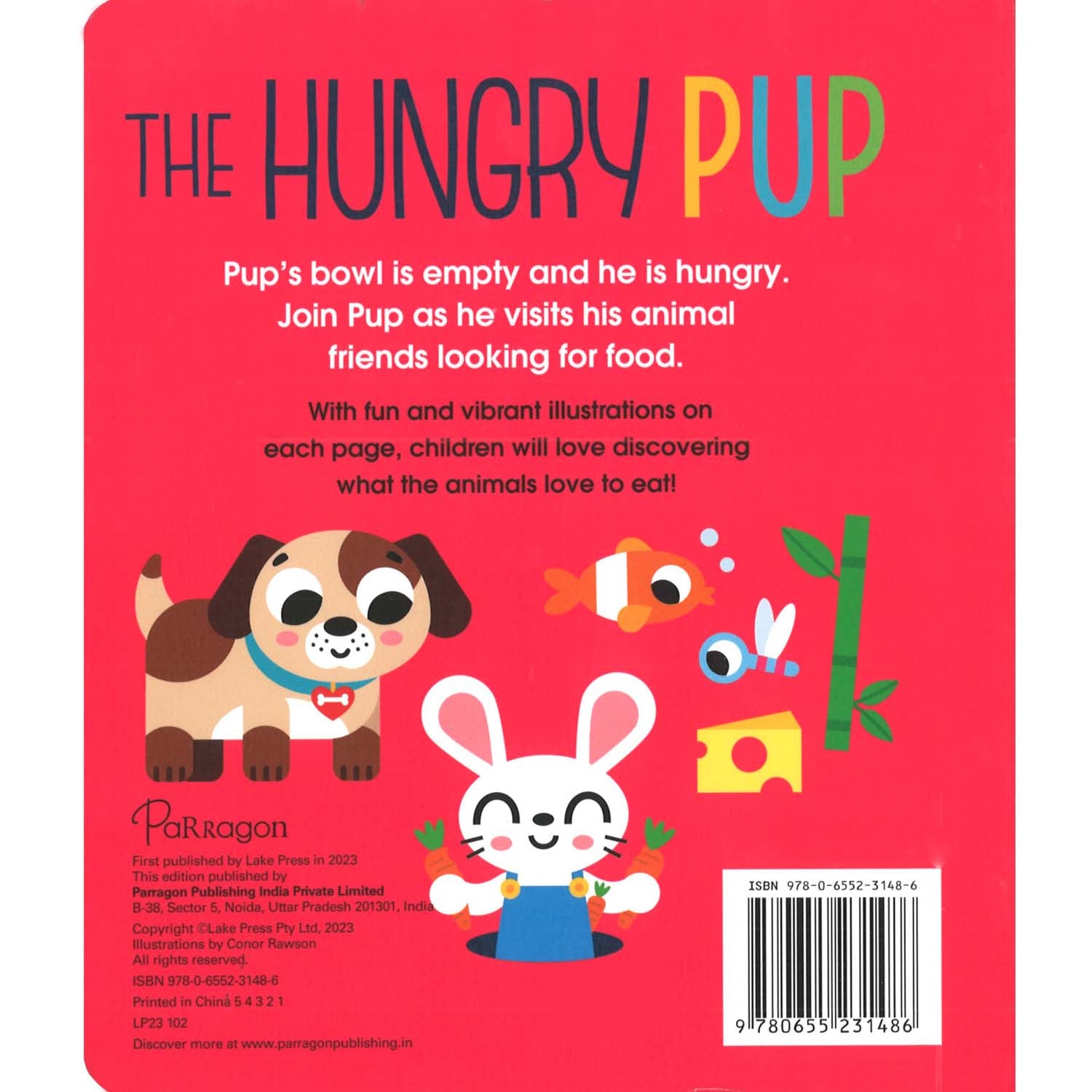 Parragon Publishing Graduating Board Book – The Hungry Pup