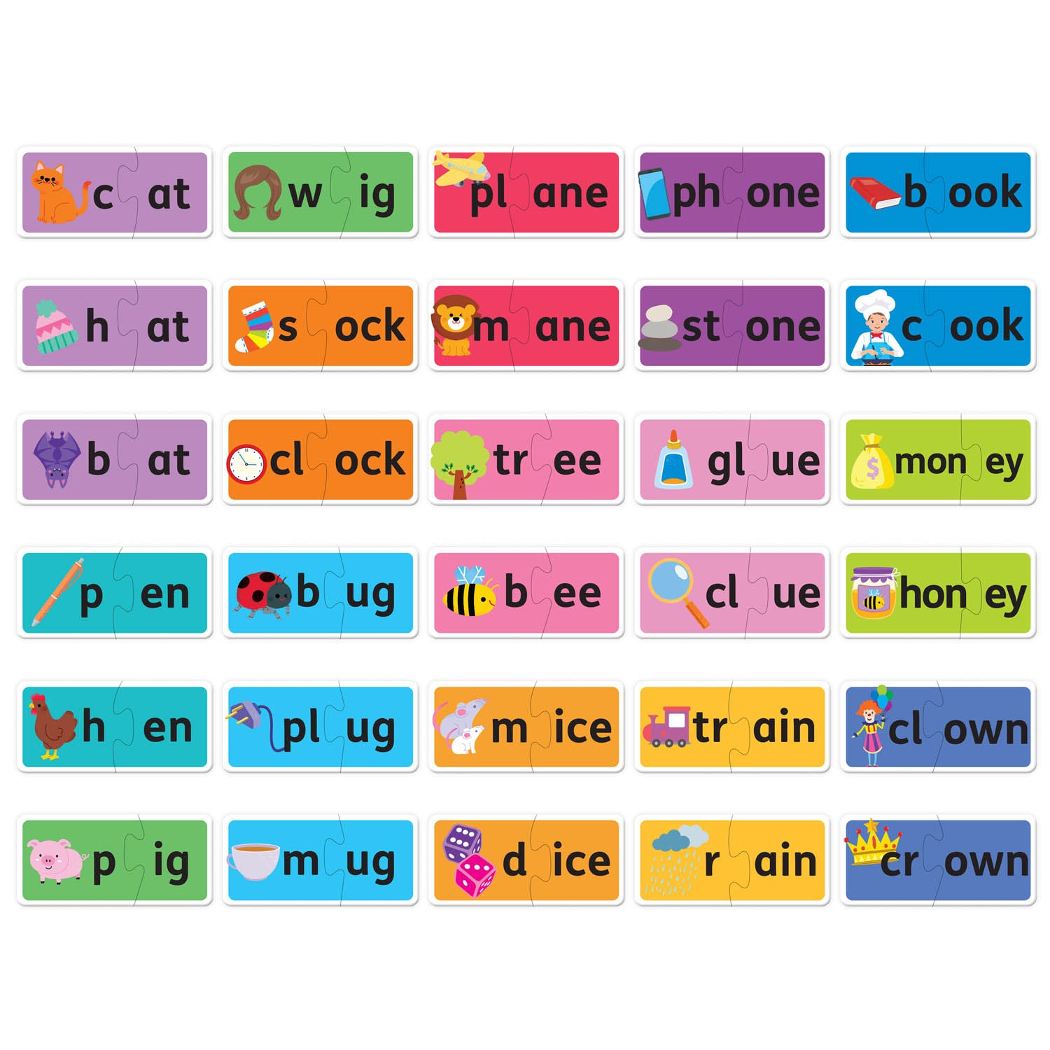 Parragon Publishing  Building Blocks Match & Learn Word Sounds | Jigsaw Set