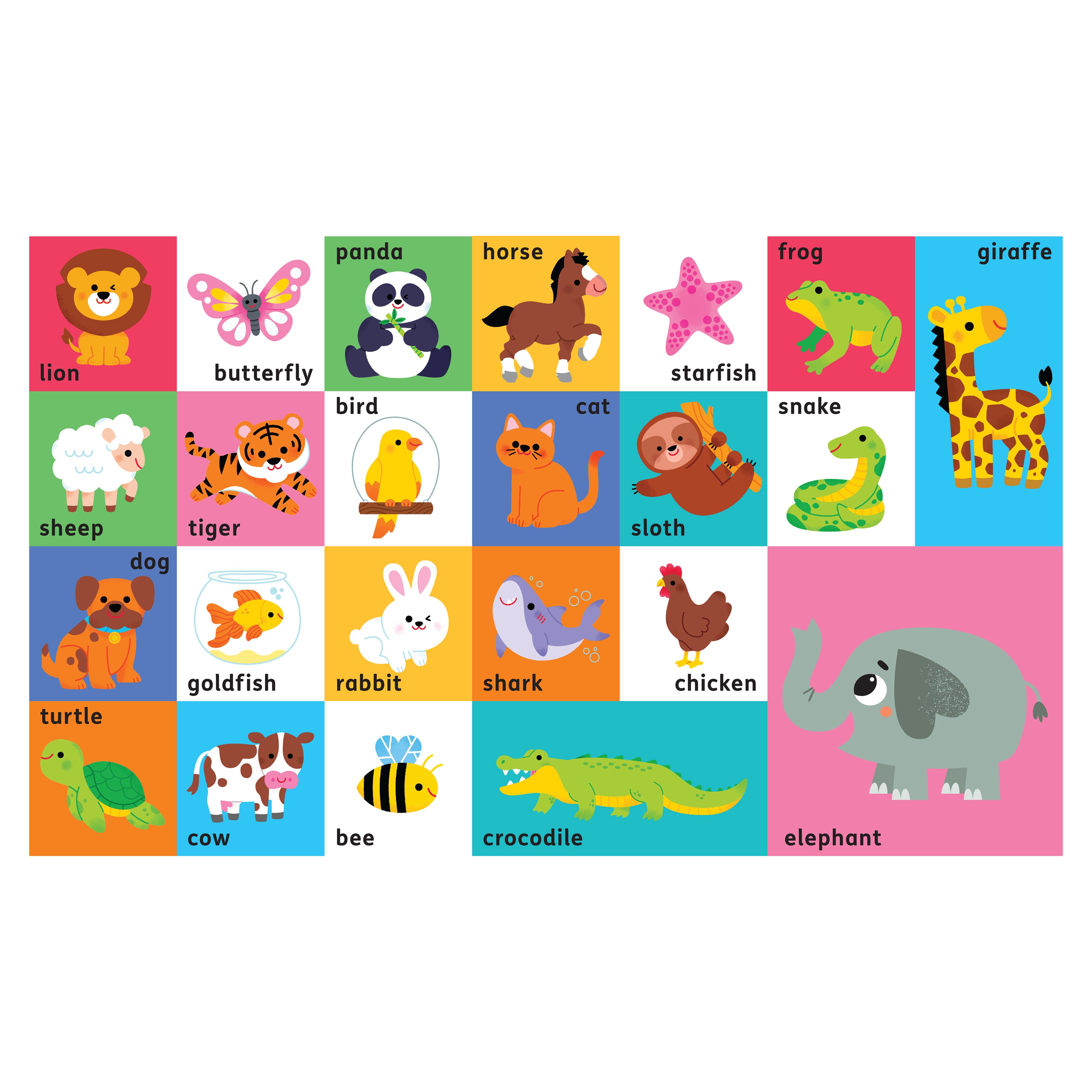 Parragon Publishing Building Blocks Floor Puzzle First Animals | Jigsaw Set