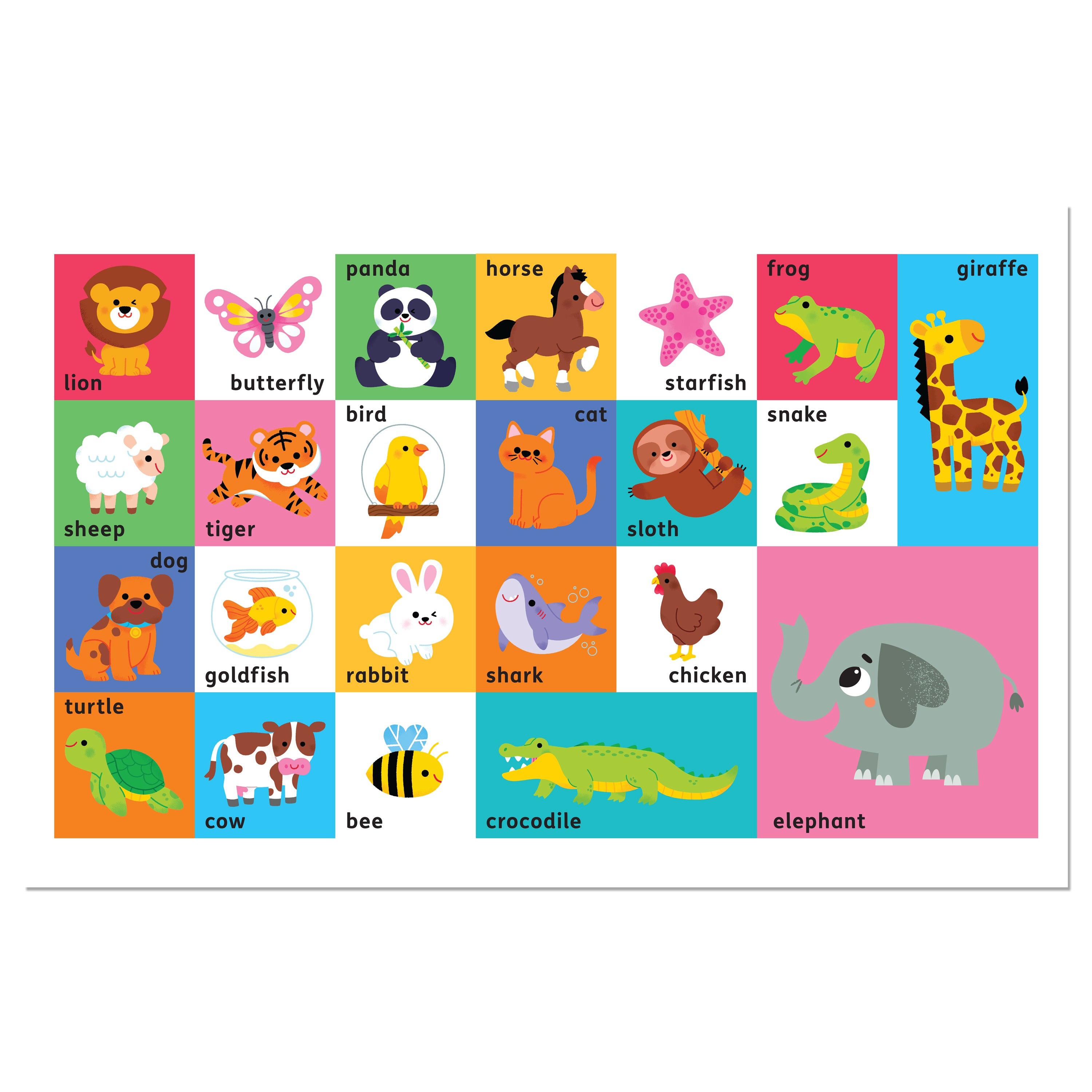 Parragon Publishing Building Blocks Floor Puzzle First Animals | Jigsaw Set