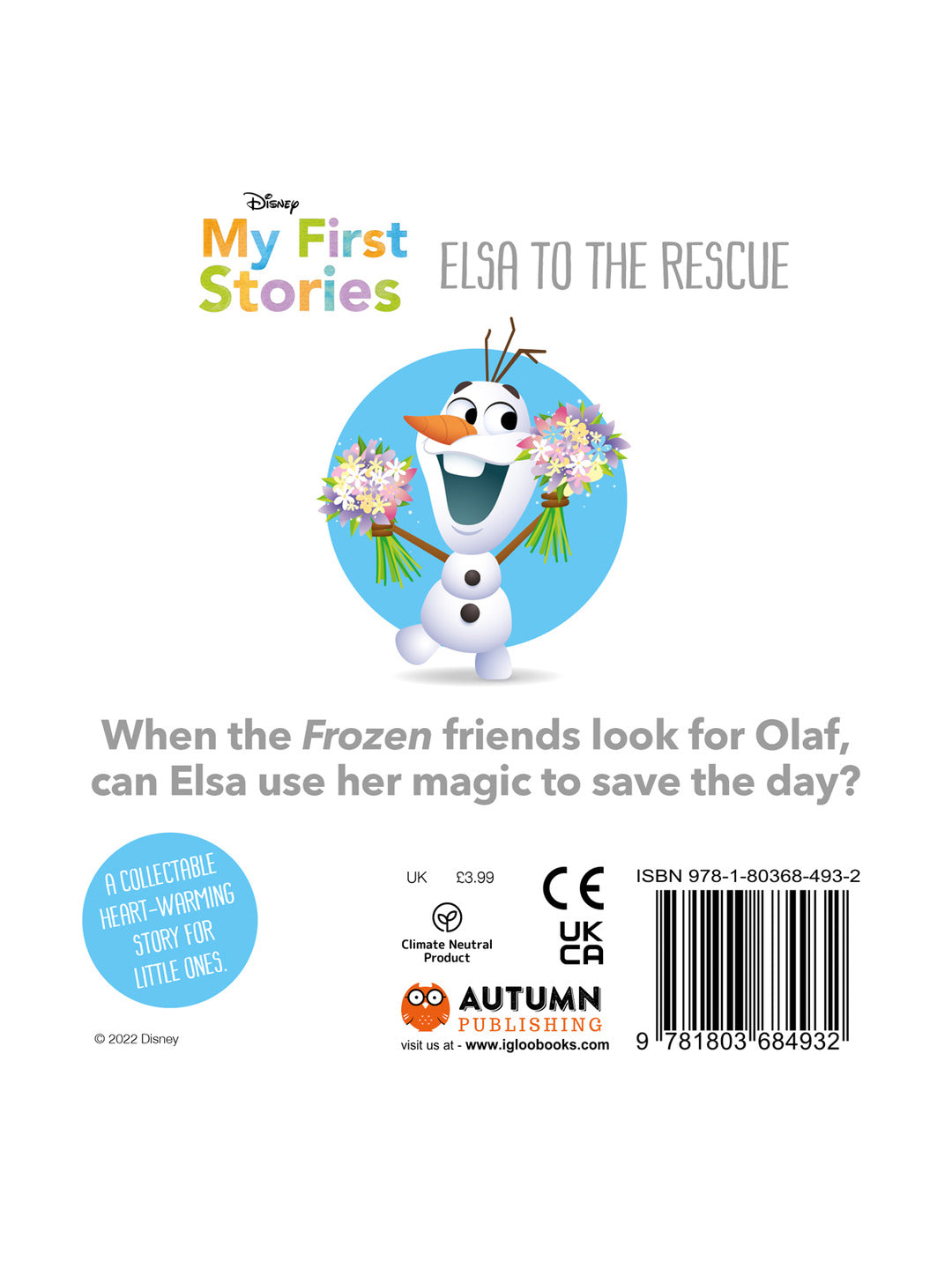 Parragon Publishing Disney My First Stories: Elsa to the Rescue