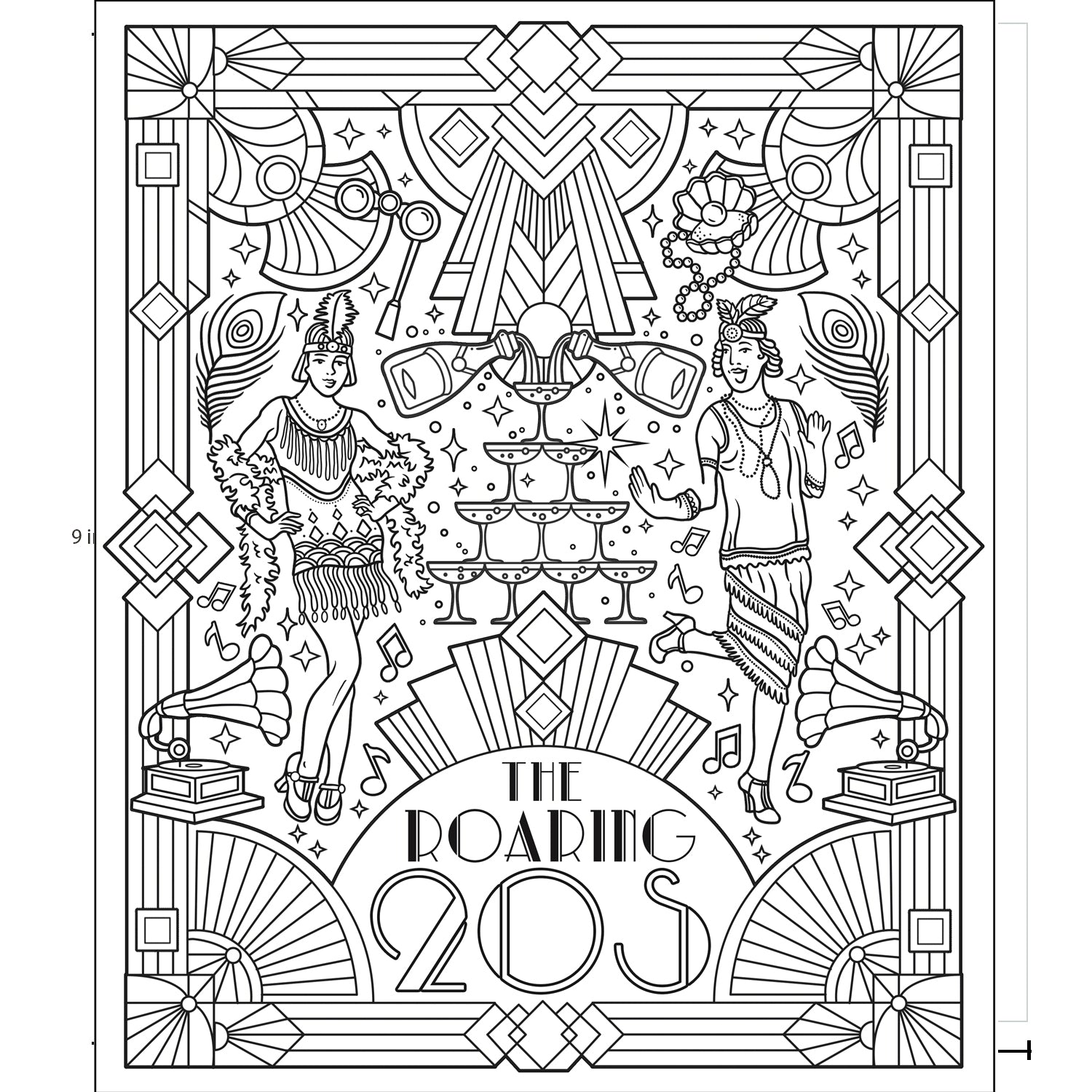 Parragon Publishing Art Academy Eco: Iconic Eras A Creative Time Travel Coloring Book