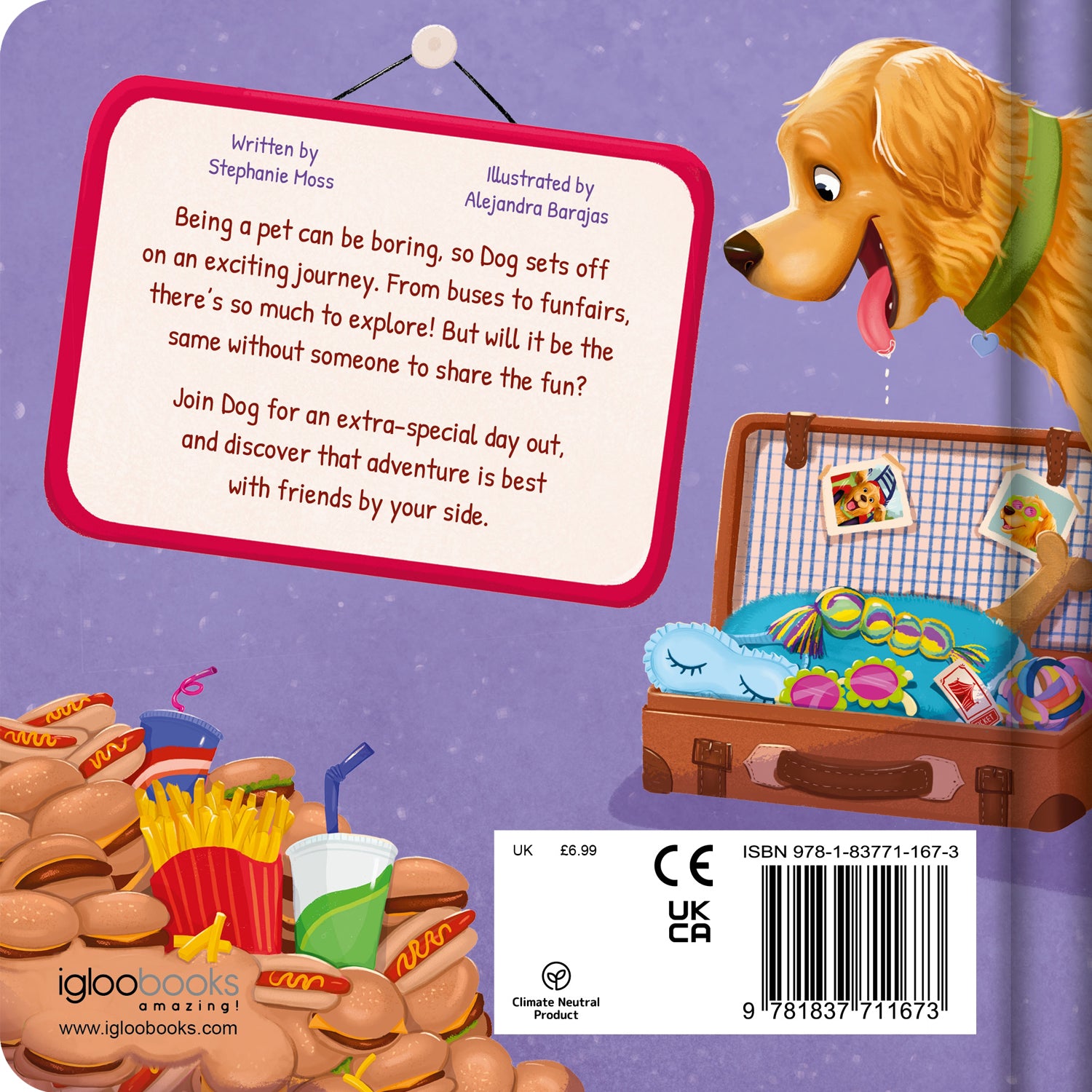 Parragon Publishing Dog's Day Off | Cased Storybooks for Kids