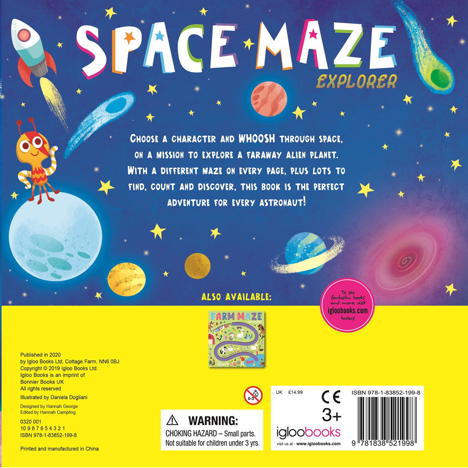 Parragon Publishing A-Maze Boards: Space Maze Explorer