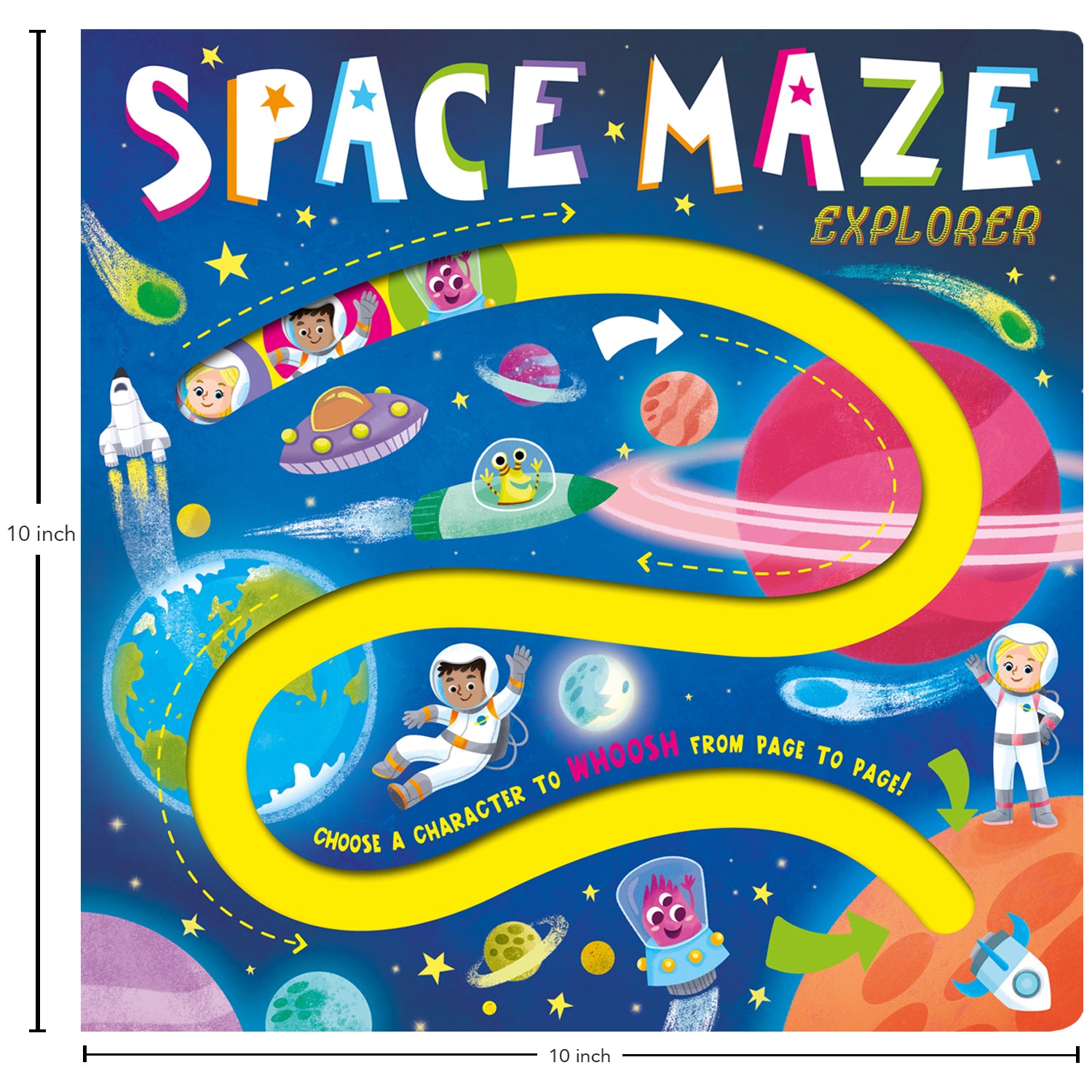 Parragon Publishing A-Maze Boards: Space Maze Explorer