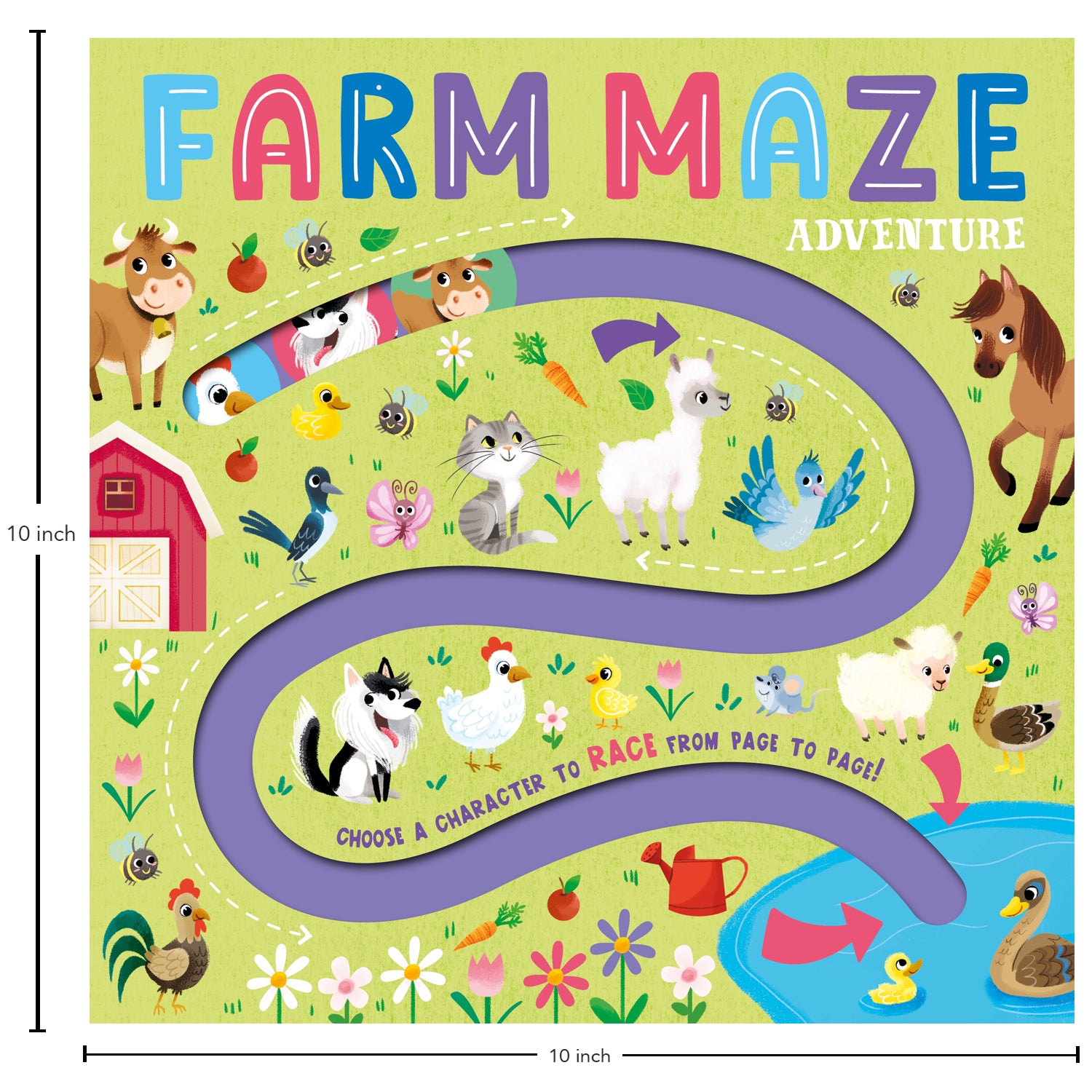 Parragon Publishing Farm Maze Adventure (A-Maze Boards)