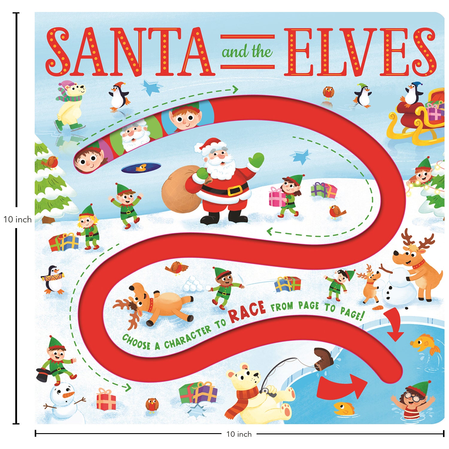 Parragon Publishing A-Maze Boards: Santa and the Elves