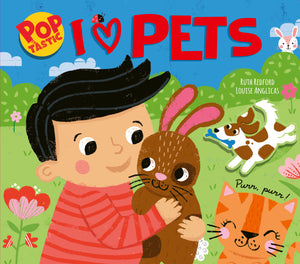 PARRAGON PUBLISHING - Story Book - Parragon Publishing Pop Tastic - I Love Pets | Pop - up Books for 1 to 5 Year Old - 9781915356659