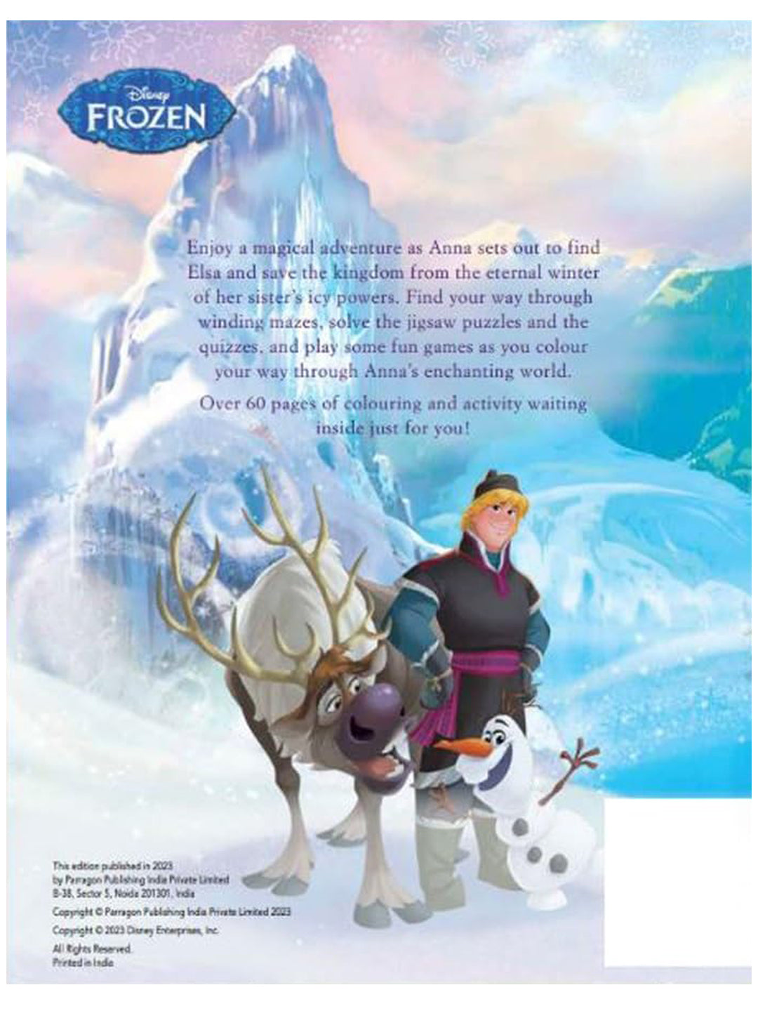 Parragon Publishing Disney Frozen Jumbo Colouring Book