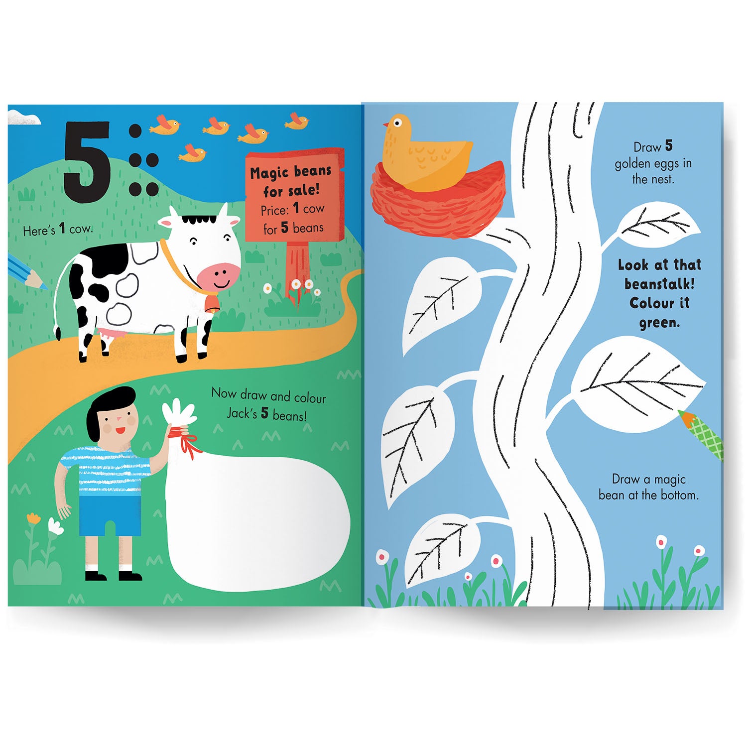 Parragon Publishing Start Little Learn Big: One, Two, Three | A Book of Numbers