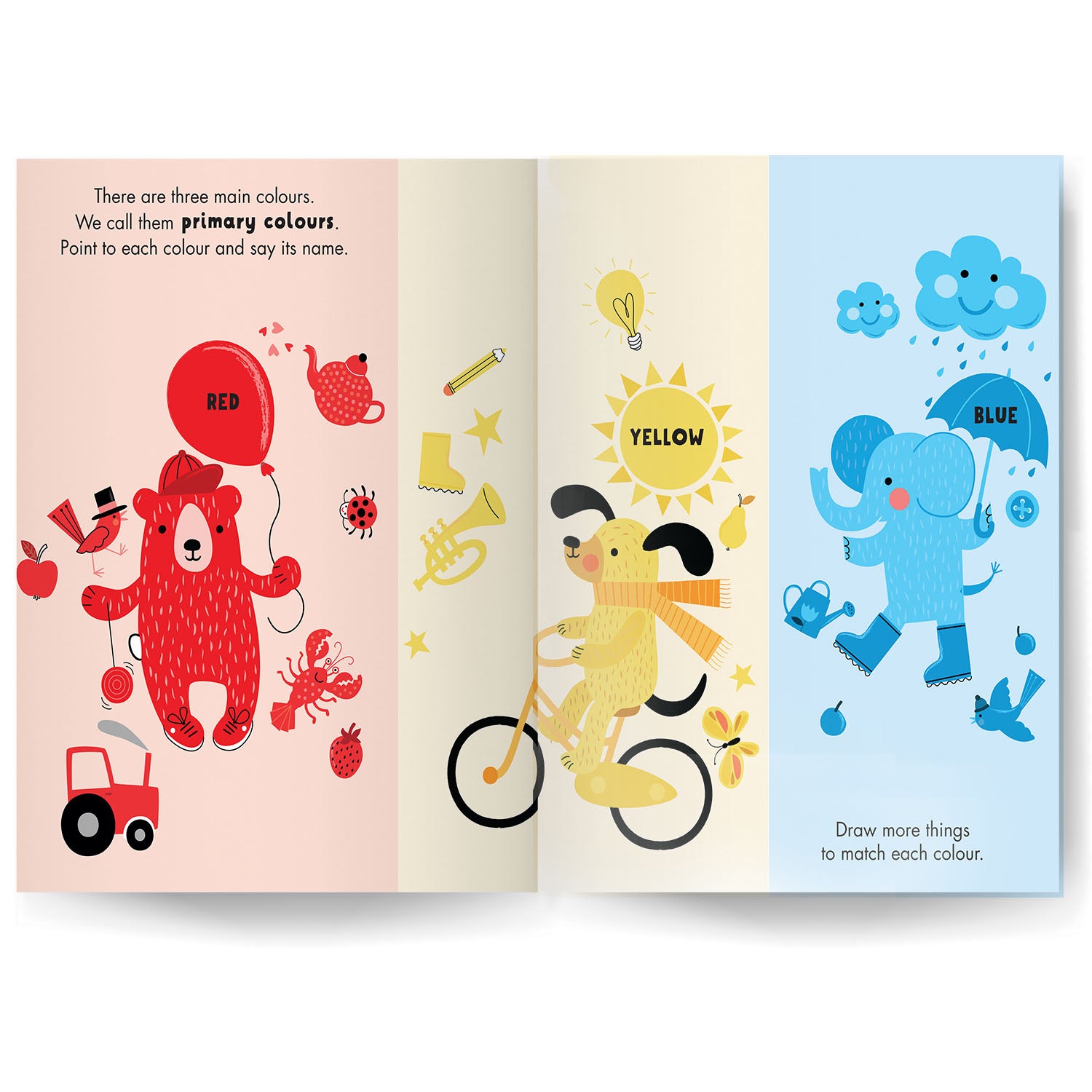 Parragon Publishing Start Little Learn Big: Red, Yellow, Blue | A Book of Colours