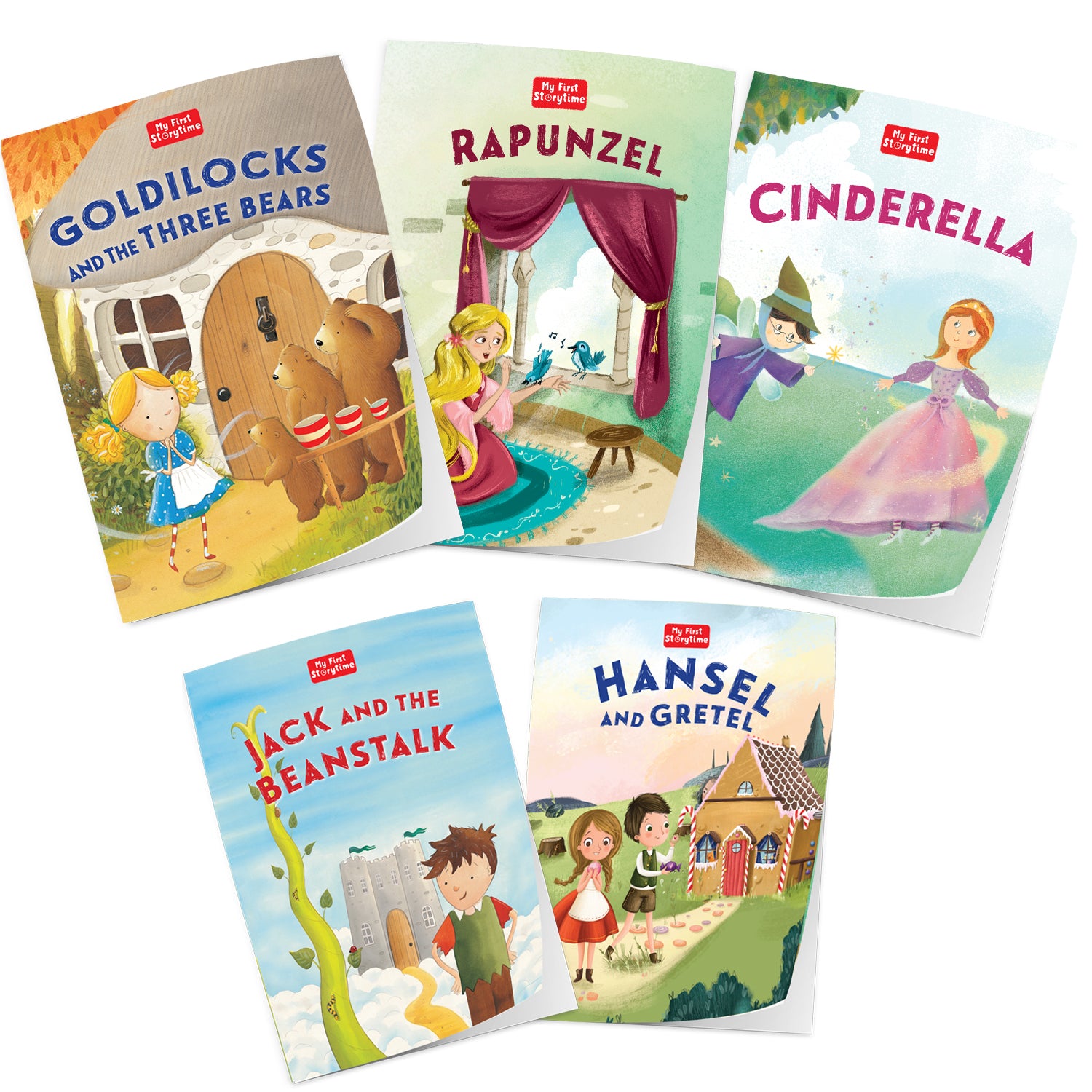 Parragon Publishing My First Storytime Pack of 5 Books | Fairytales | 4 to 6 Year Old Kids