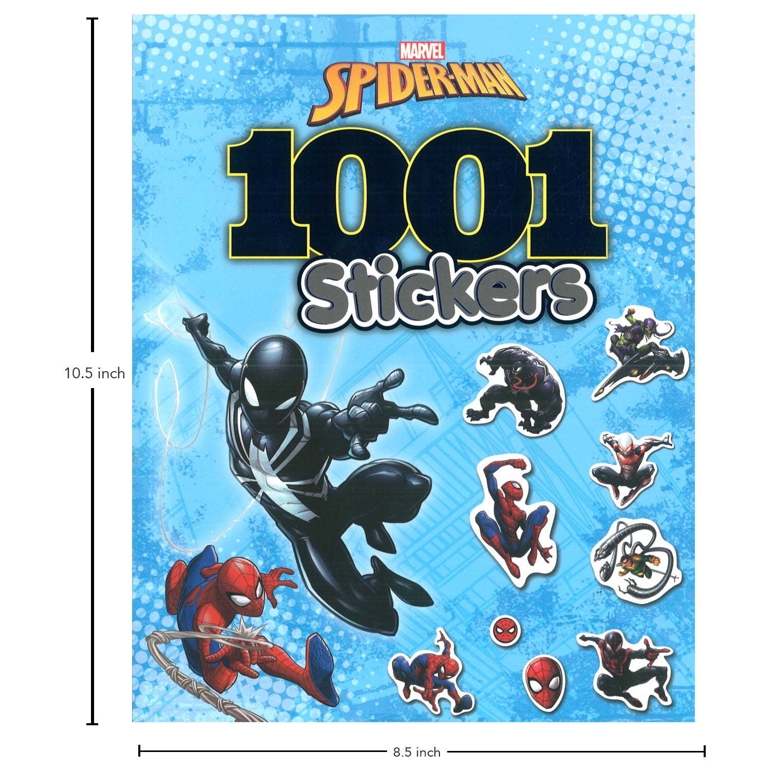 Parragon Publishing Spider-Man and Captain America Sticker and Colouring Pack of 2 Books