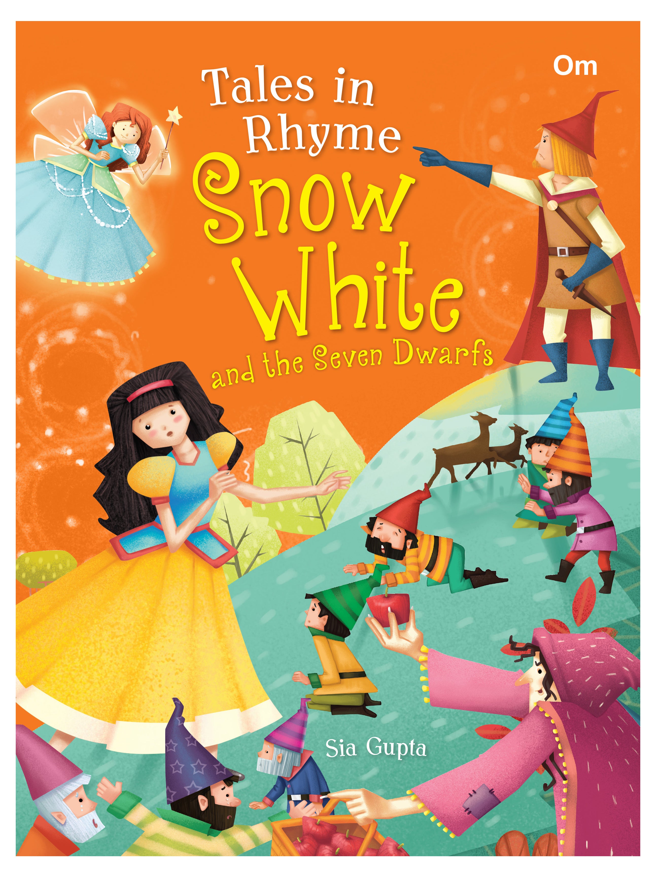 Om Books International Tales in Rhyme Snow White and the Seven Dwarfs