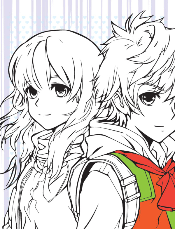 Dreamland Publications Colour Your Own Manga Book 3 With Free Manga Colouring Poster Age 4+