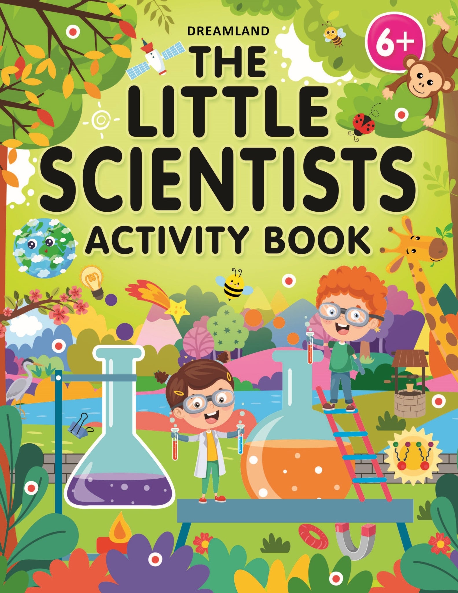 Dreamland Publications The Little Scientists Activity Book for Kids Age 6+