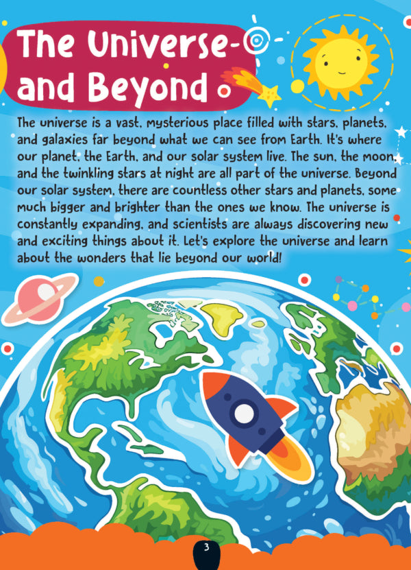 Dreamland Publications The Little Scientists Activity Book for Kids Age 6+