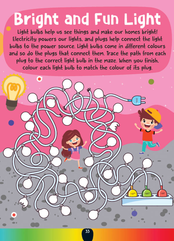 Dreamland Publications The Little Scientists Activity Book for Kids Age 6+