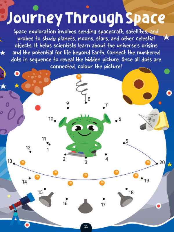 Dreamland Publications The Little Scientists Activity Book for Kids Age 5+