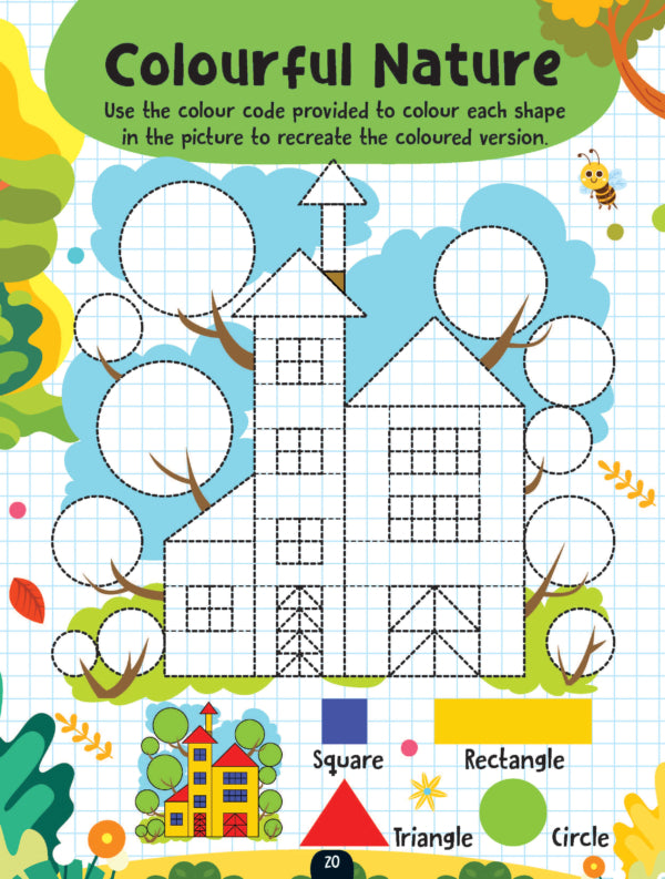 Dreamland Publications The Little Scientists Activity Book for Kids Age 4+