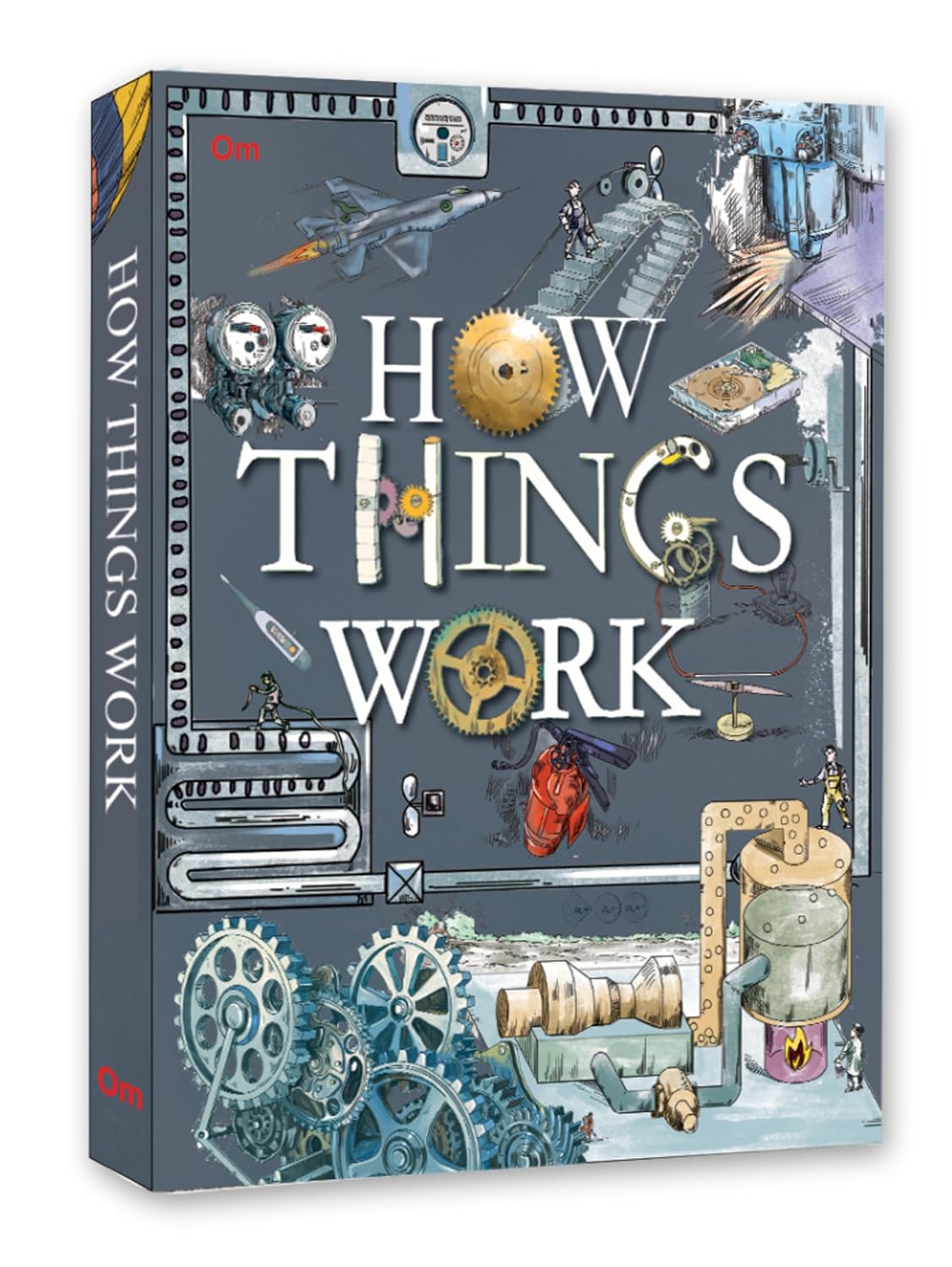 Om Books International  How Things Work - Encyclopedia For Children - Knowledge Book for Kids