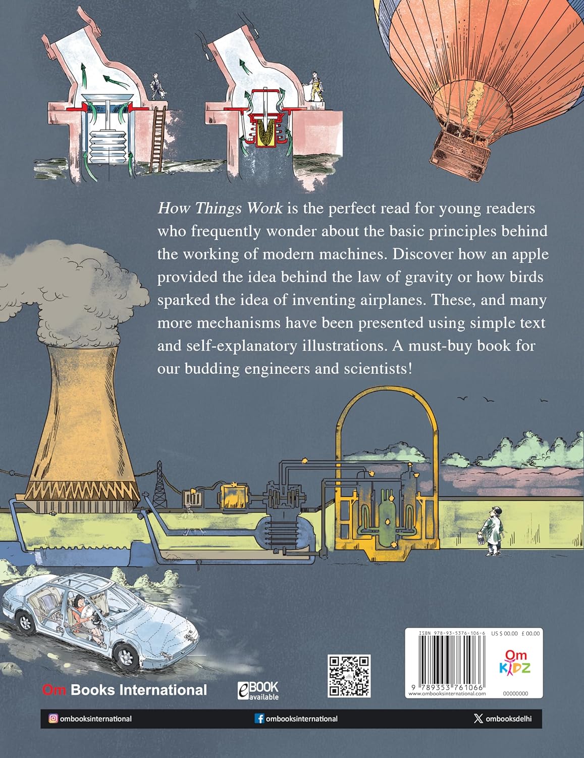 Om Books International  How Things Work - Encyclopedia For Children - Knowledge Book for Kids