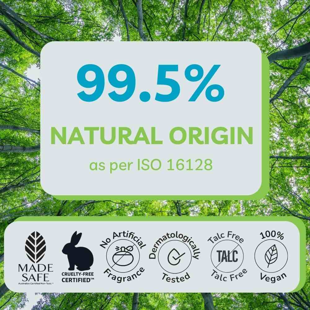 Earthbaby Talc Free Baby Powder, Goodness of Tapioca, Kaolin Clay, Chamomile, Jojoba, Coconut and Olive Oil, Certified 100% Natural origin (150 g)