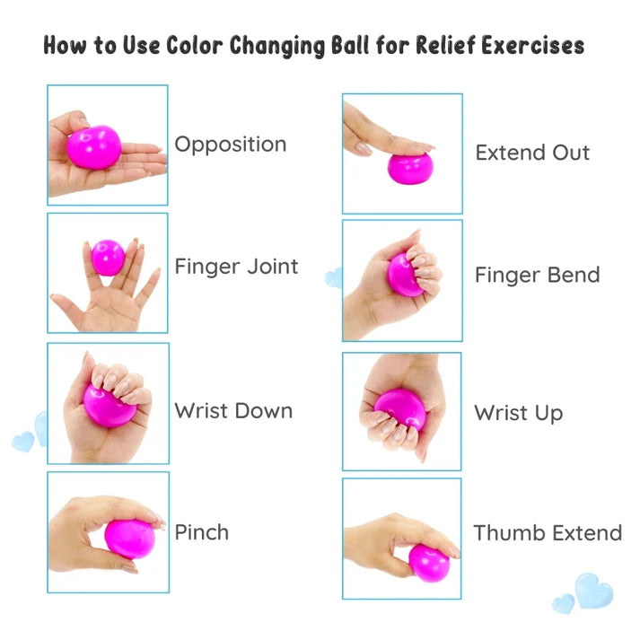 Scoobies Super Sticky Color Changing Ball