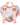 Skip Hop Clear Glitter Heart Backpack Transparent Girls