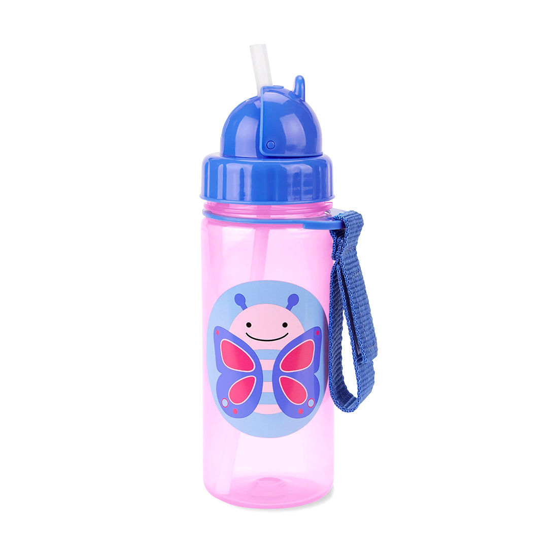 Skip Hop Zoo Straw Bottle- Butterfly