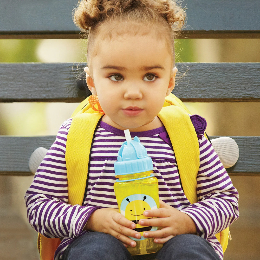 Skip Hop Zoo Straw Bottle- Bee