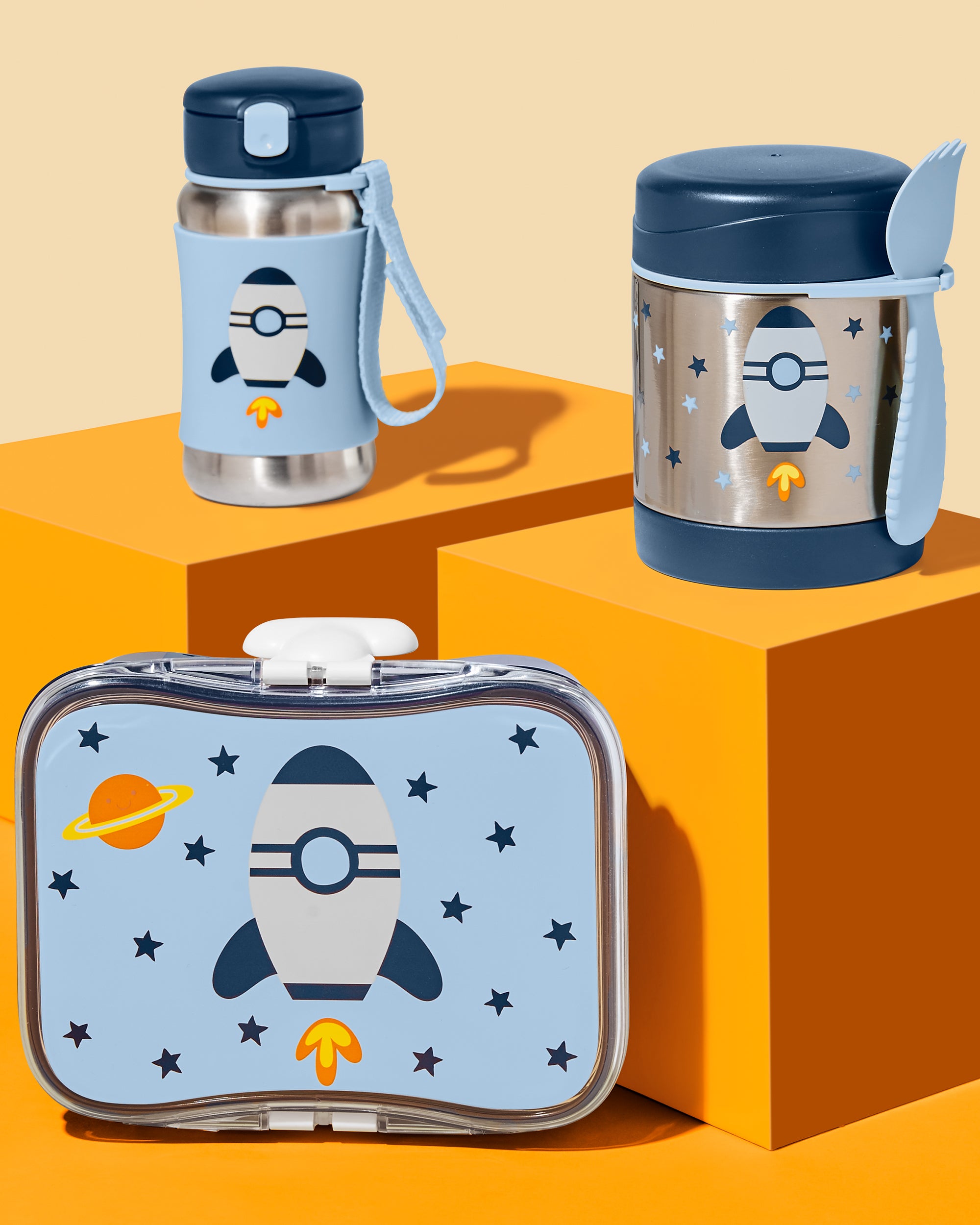 Skip Hop Spark Style Lunch Kit - Rocket