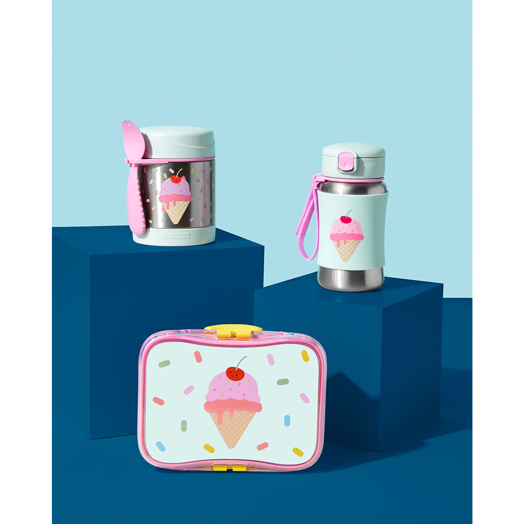 Skip Hop Spark Style Lunch Kit Back To School Lunch Box Ice Cream