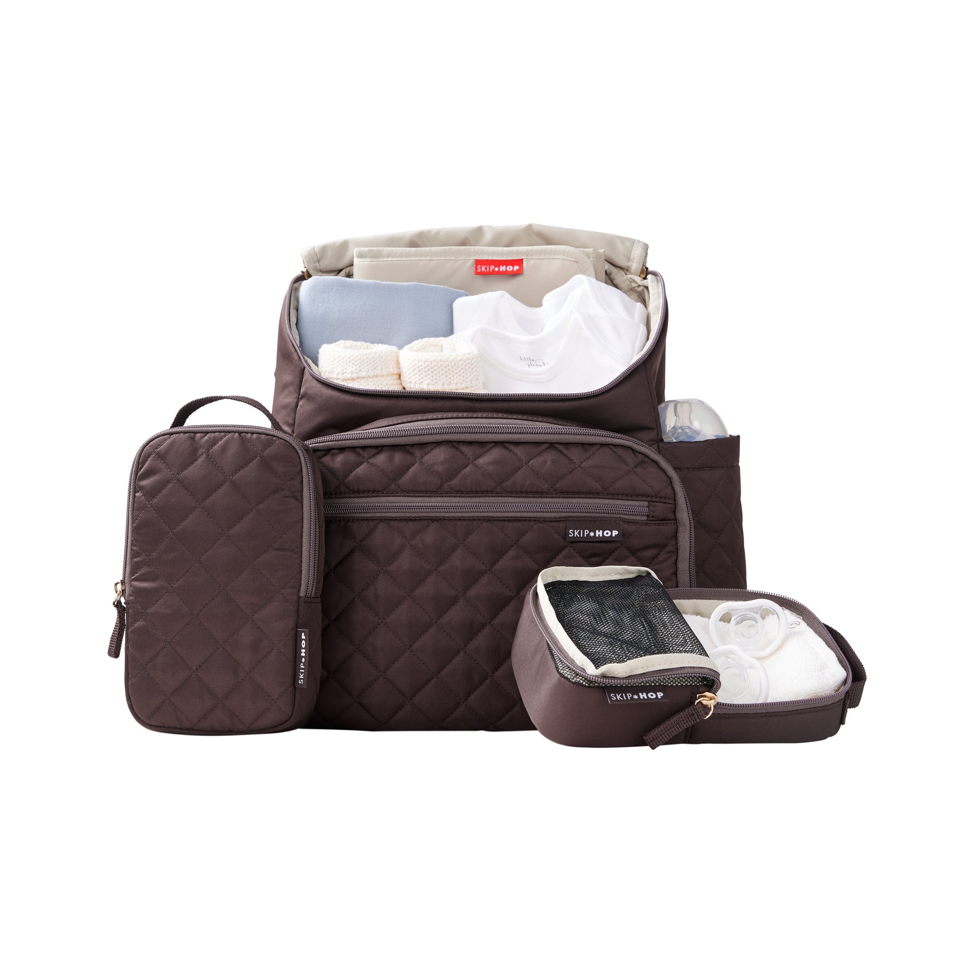 Skip Hop Forma Diaper Backpack  Chocolate Birth+ to 24M
