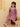 Amethyst Allure Girls Anarkali Pajama Set