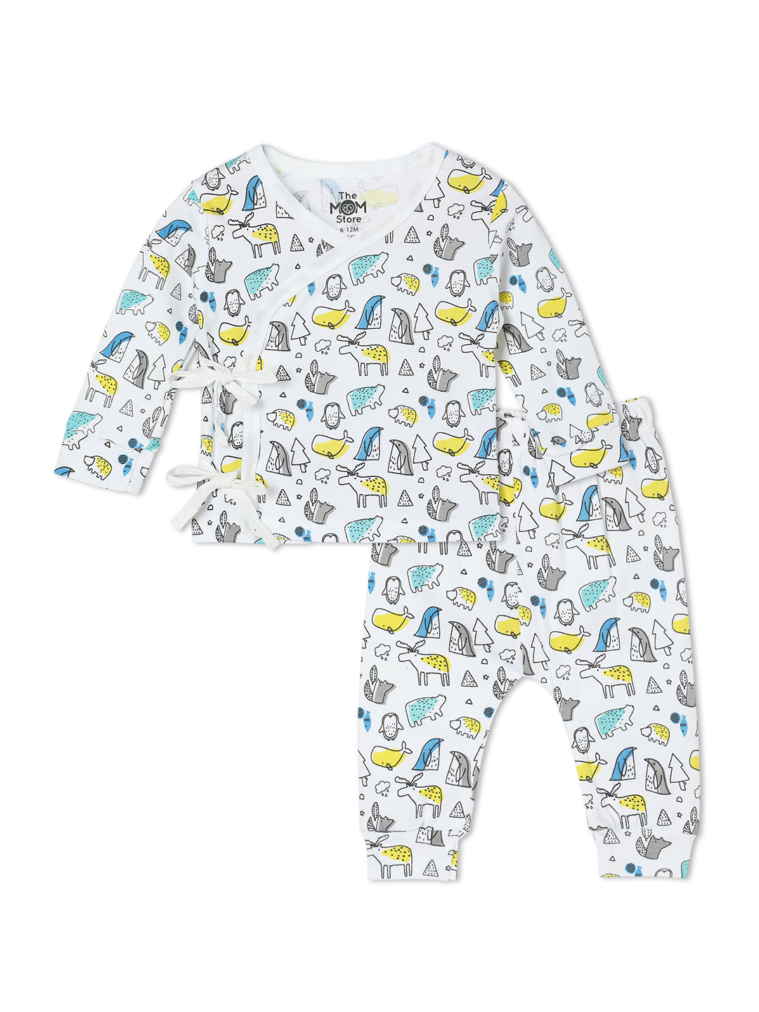 Animal Party Infant Jabla Pajama Set