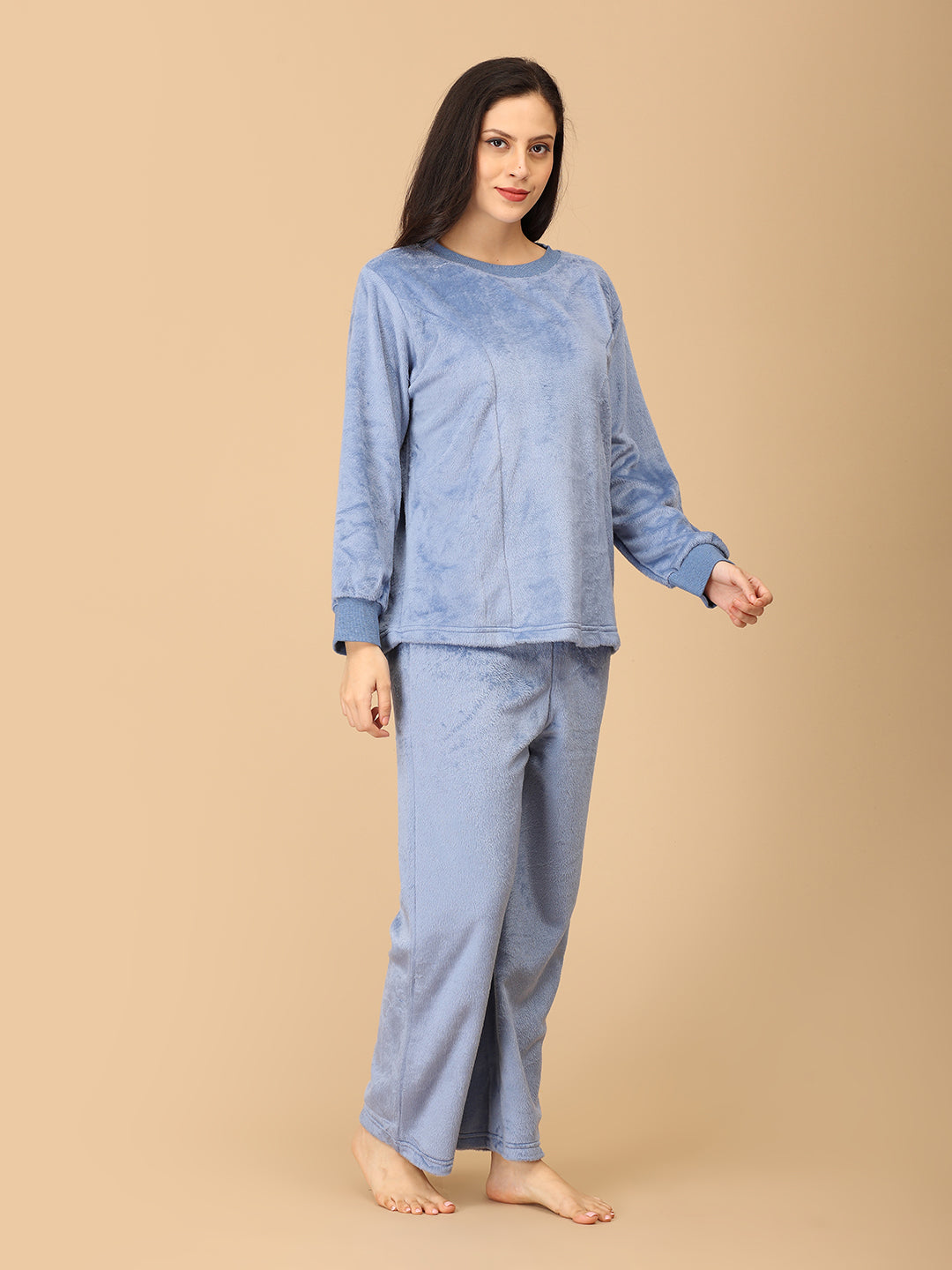 Azure Snuggle Womens Fleece Co-ord Set