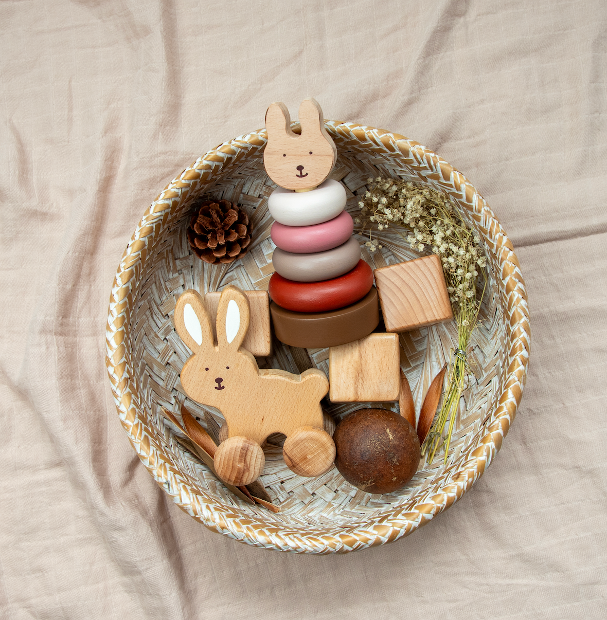 Birch & Bug Bunny Ring Stacker