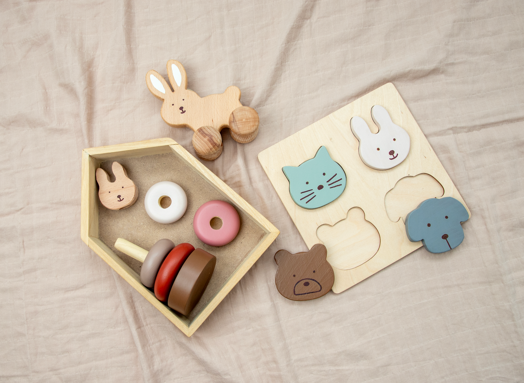 Birch & Bug Bunny Ring Stacker