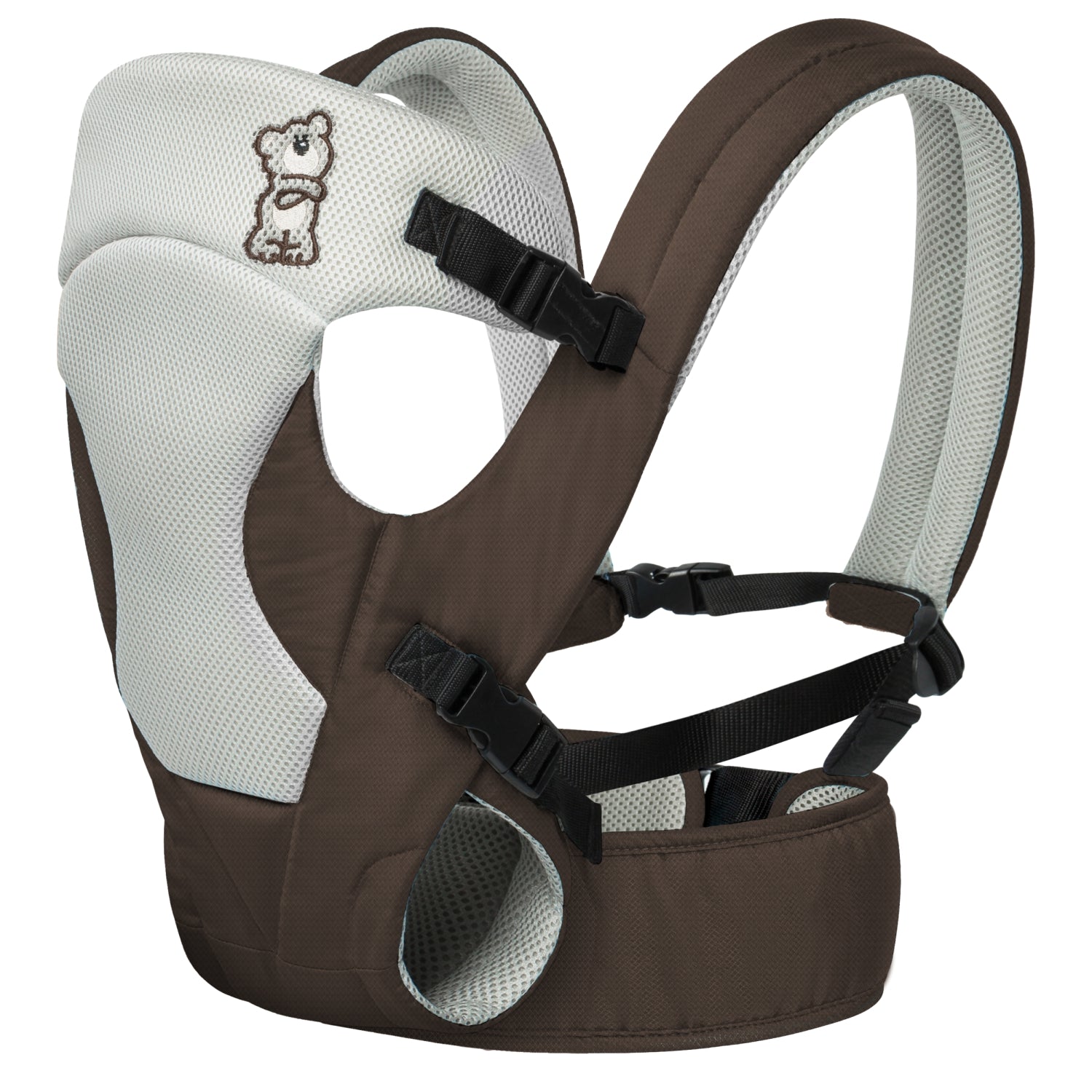 R For Rabbit Cuddle Snuggle Baby Carriers Brown Grey