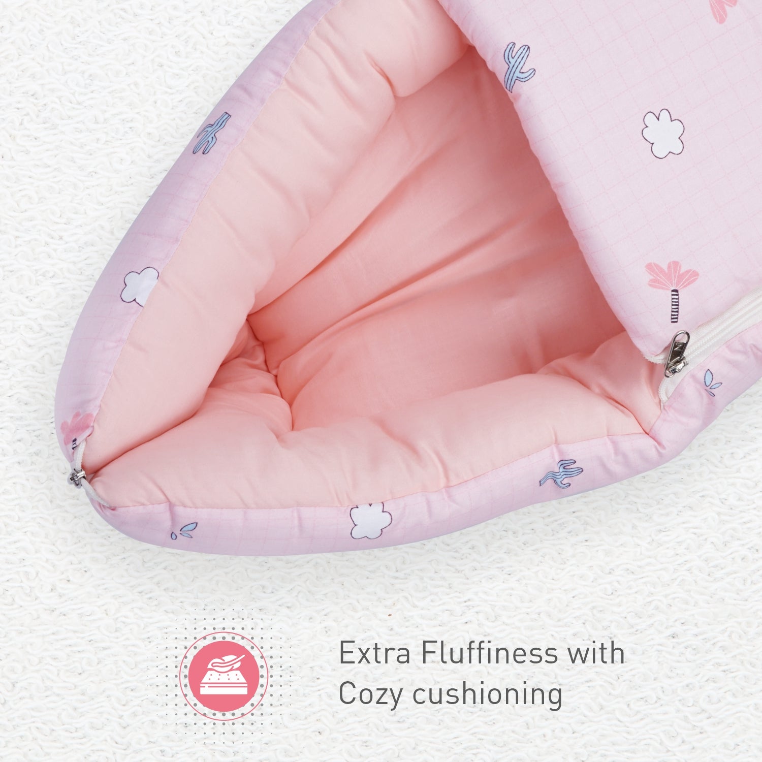 R for Rabbit Snuggy- Blush Pink