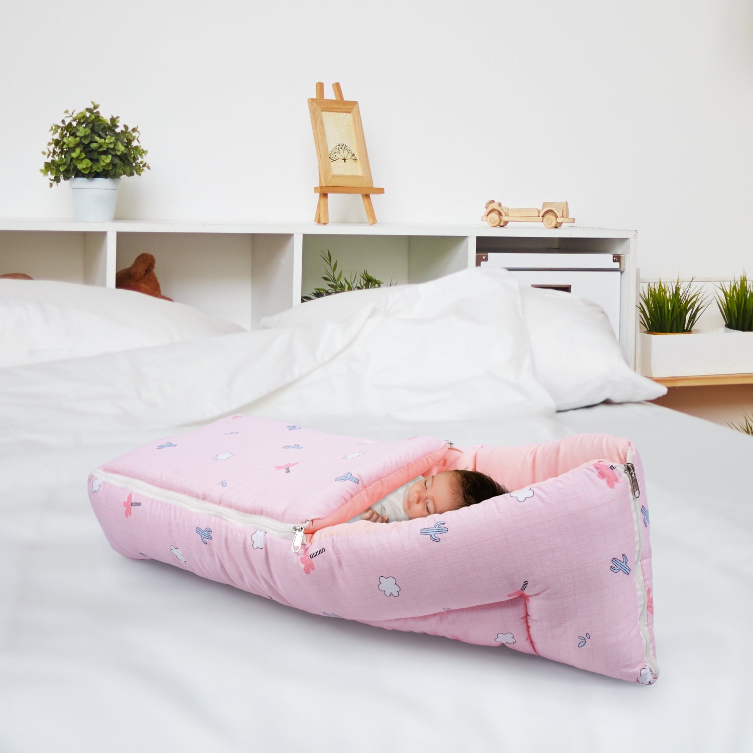 R for Rabbit Snuggy- Blush Pink
