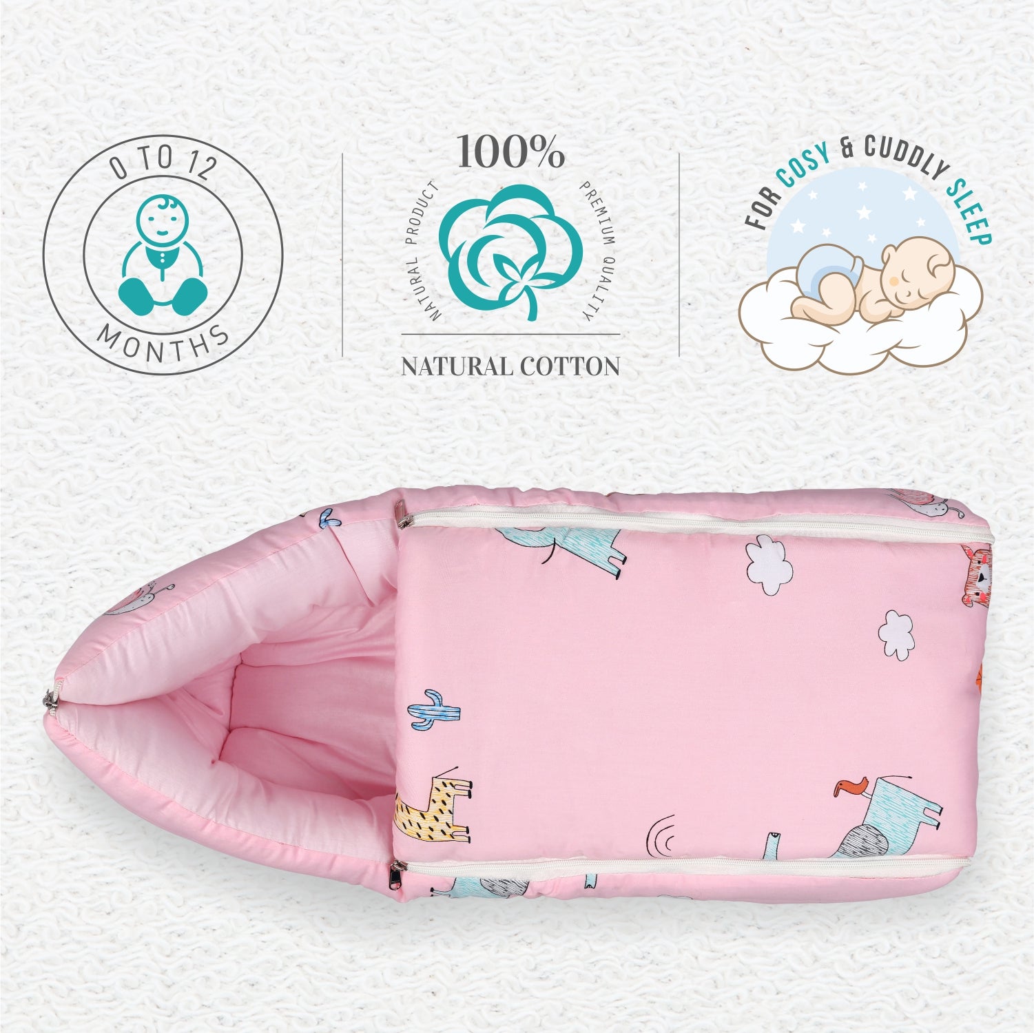 R for Rabbit Snuggy- Blush Pink